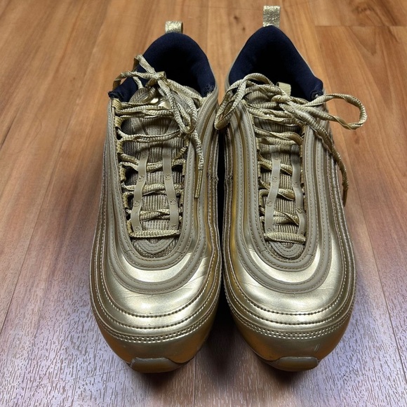 Nike Air Max 97 Olympic Gold Men’s Size 9 CT4556-700 - Picture 2 of 12